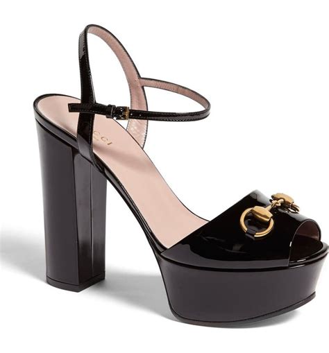 gucci interlock sandal|gucci claudie platform sandals.